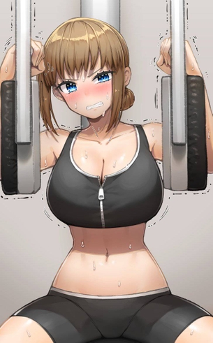 【意識高そう】週に3回はジムに通ってそうなスレンダースポブラ女子の二次エ・・・