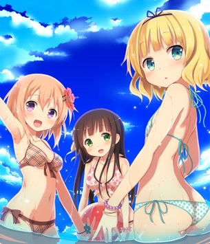 【※勃起不可避】ご注文はうさぎですか？の美少女画像がヤバスギクンwwwwwwwwww【二次画像】
