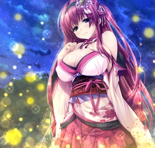 【2次】赤い髪の可愛い女の子の二次エロ画像 その12【 赤髪 】