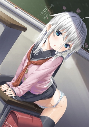 【2次】おマンコから 愛液 が垂れちゃってる女の子の二次エロ画像 その5【愛液】