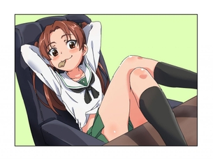 ガールズ&パンツァーの背徳感あふれるエロ画像