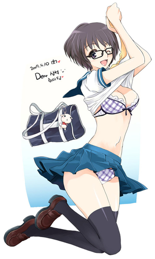 なんとも魅力的な二次元制服美少女のエロカワ画像まとめ。 vol.15