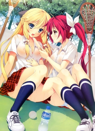 服がぬれて、いろんなものが透けて見えちゃってるラッキーな二次エロ画像 vol.6