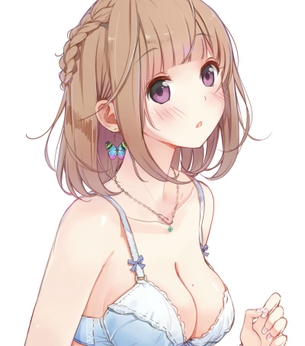 【2次】 下着 を着用した可愛い女の子の二次エロ画像 その9【下着】