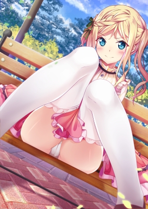 【2次】 まんすじ が見えちゃってる女の子の二次エロ画像 その37【まんすじ】