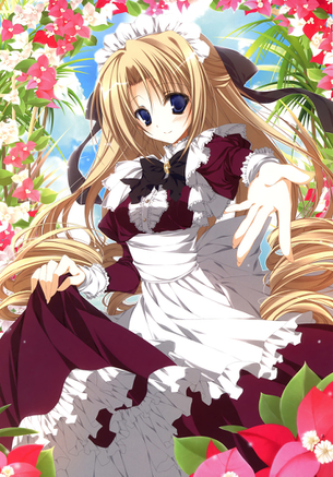 メイド服を着た二次元美少女のエロ画像 vol.3