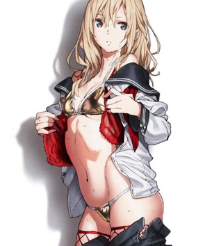 スク水の二次元エロ画像。