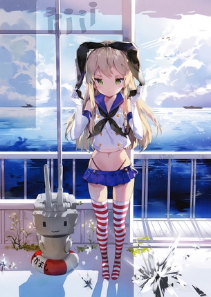 【2次】速くて可愛い島風ちゃんの二次画像【艦これ】