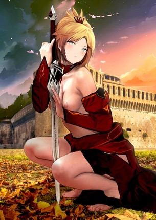 【フェイト】少女剣士モードレッドのエロ画像！