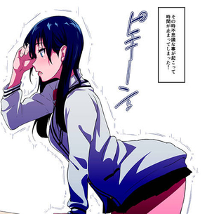 【グリッドマン】 セクハラ用務員おじさん vs 宝多六花！！ 逆ギレおじさんの時止めレイプwww