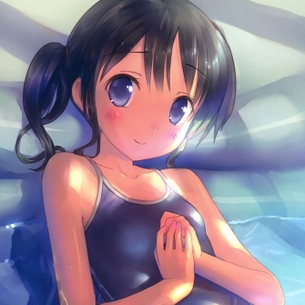 二次元スク水・競泳水着美少女のエロ画像詰め合わせ。 vol.7