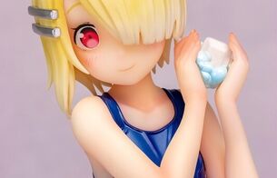 『魔王様リトライ！』アクのエロい幼児体型のムチッとしてるスク水姿のエロフィギュア！