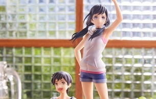 『天気の子』天野陽菜のキービジュアルを再現したえっちな脇を見せつけるエロフィギュア！