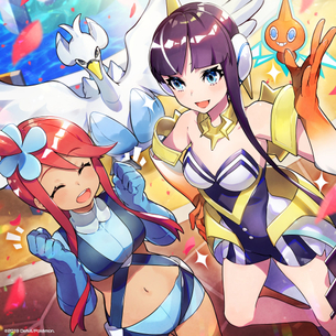【朗報】ポケマス公式さん、フウロとカミツレのエッチ画像を上げてしまう