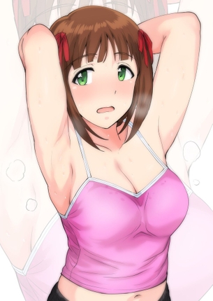 【二次】腋マンコという女性第四の性器とも言われるちょっとマニアックなエロ画像