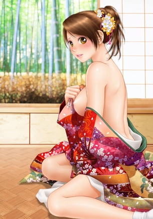 【2次】和服姿の女の子の二次エロ画像 その7【 和服 】