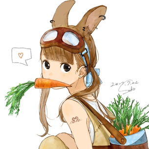 【2次】ぴょんぴょん可愛い ウサミミっ娘 の二次エロ画像 その12【ウサミミっ娘】