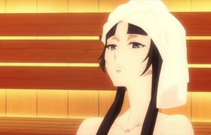 アニメ『ロード・エルメロイII世の事件簿』4話で女の子のサウナや子作りを迫られるシーン！