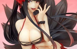 『アズールレーン』赤城のエロすぎるおっぱいがはみ出そうなほぼ丸見えの水着フィギュア