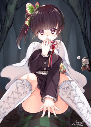 栗花落カナヲのエロ画像 21枚【鬼滅の刃】