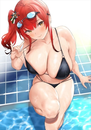 黒ビキニの似合うザラとエッチしたくなるエロ画像 100枚【アズレン(アズールレーン)】