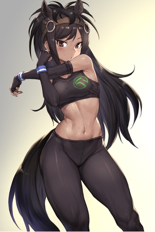 【2次】くびれのある女の子のエロ画像その2