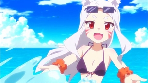 【世話やきキツネの仙狐さん】 第8話 キャプチャー 水着回キター！！ 楽しい時間にも終わりが…最終回が近づいてくる…