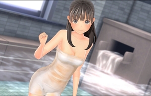 『LoveR（ラヴアール）』濡れてスケスケになっちゃってるエロいバスタオル姿もDLCで配信！