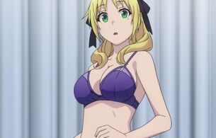 アニメ『とある科学の一方通行』3話で女の子のエロいガーターベルトに下着のエロシーン！