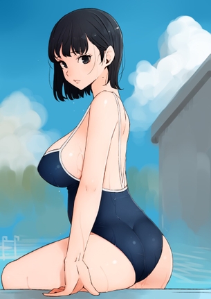 【2次】 スクール水着 を着た可愛い女の子の 二次エロ画像  その31【スク水】