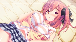 【2次】衣服が乱れておはだけしちゃってる女の子の二次エロ画像 その10【 半脱ぎ 】
