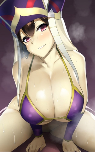 【二次】胸や谷間を強調した服を着てるドスケベ女がシコれるwww【エロ画像】
