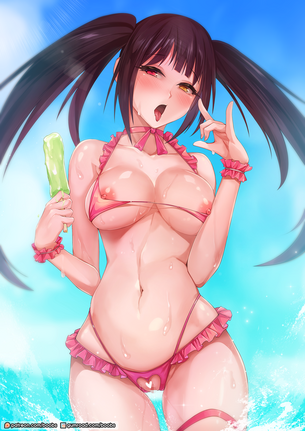 【二次】性欲むき出しにしながら発情中のドスケベっ娘のエロ画像
