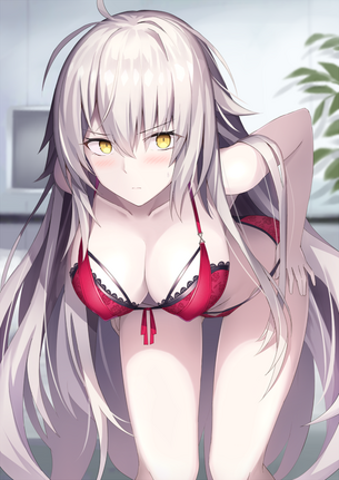 【二次】着替え中で服を脱ぎかけの女の子のエロ画像