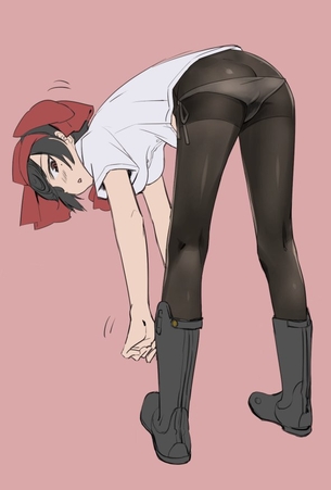 【2次】ストッキングを履いた女の子のエロ画像
