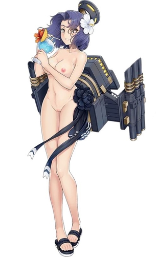 【艦隊これくしょん -艦これ-】アニメの剥ぎコラと剥ぎコラのPNG背景透過画像 その4