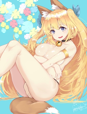 【2次】おっぱいを手で隠しちゃってる女の子の二次エロ画像 その23【 手ブラ 】