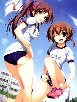 【2次】健康的な 体操服 姿の美少女 二次エロ画像  その27【体操服】