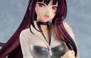 『ドールズフロントライン』WA2000の服がスケスケでエロい水着姿のエロフィギュア！