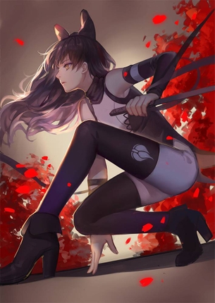 【RWBY】ブレイク・ベラドンナ(Blake Belladonna)のエ・・・