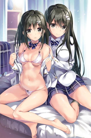 【二次】制服女子のエロ画像はオナニーが捗るなぁ