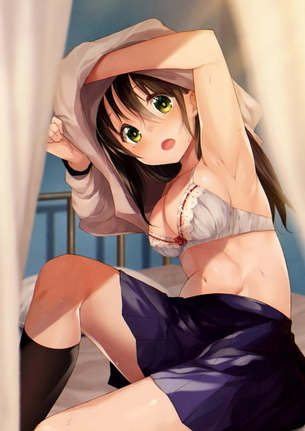 【二次】つるつる無毛の脇の下のエロ画像【汗】
