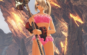 『ゴッドイーター3』無料アップデートで女主人公用のエロい水着衣装が追加される！