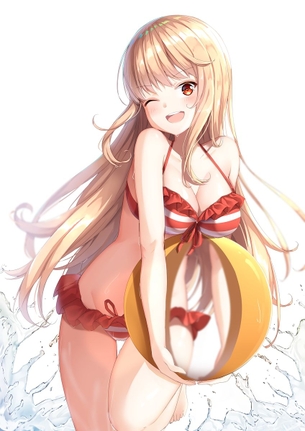 【2次】お乳の 谷間 が見えちゃってる女の子の二次エロ画像 その13【谷間】