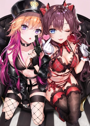 【2次】よりどりみどりな美少女 ハーレム 二次エロ画像 その4【ハーレム】