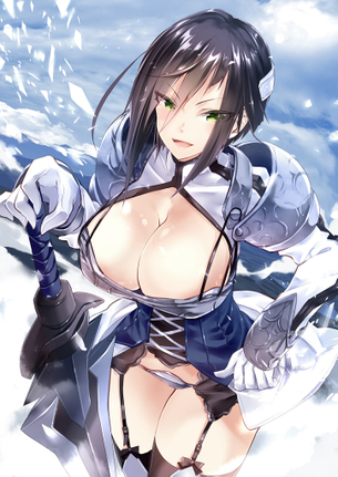 【2次】いろんなものを挟みたくなる巨乳の 谷間 の二次エロ画像 その6【谷間】
