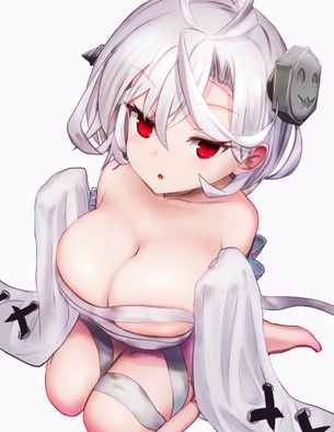 【2次】おっぱいの谷間が素敵な女の子のエロ画像その6
