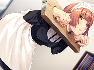 【2次】拘束されて動くことができない女の子のエロ画像その4