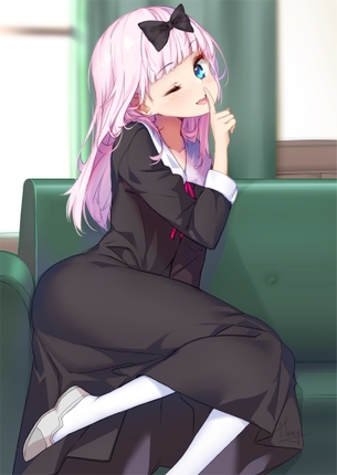 【2次】ピンク髪の女の子のエロ画像その3