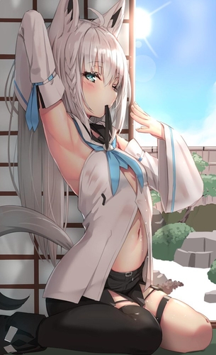 【2次】 ワキが強調されてる女の子のエロ画像その8
